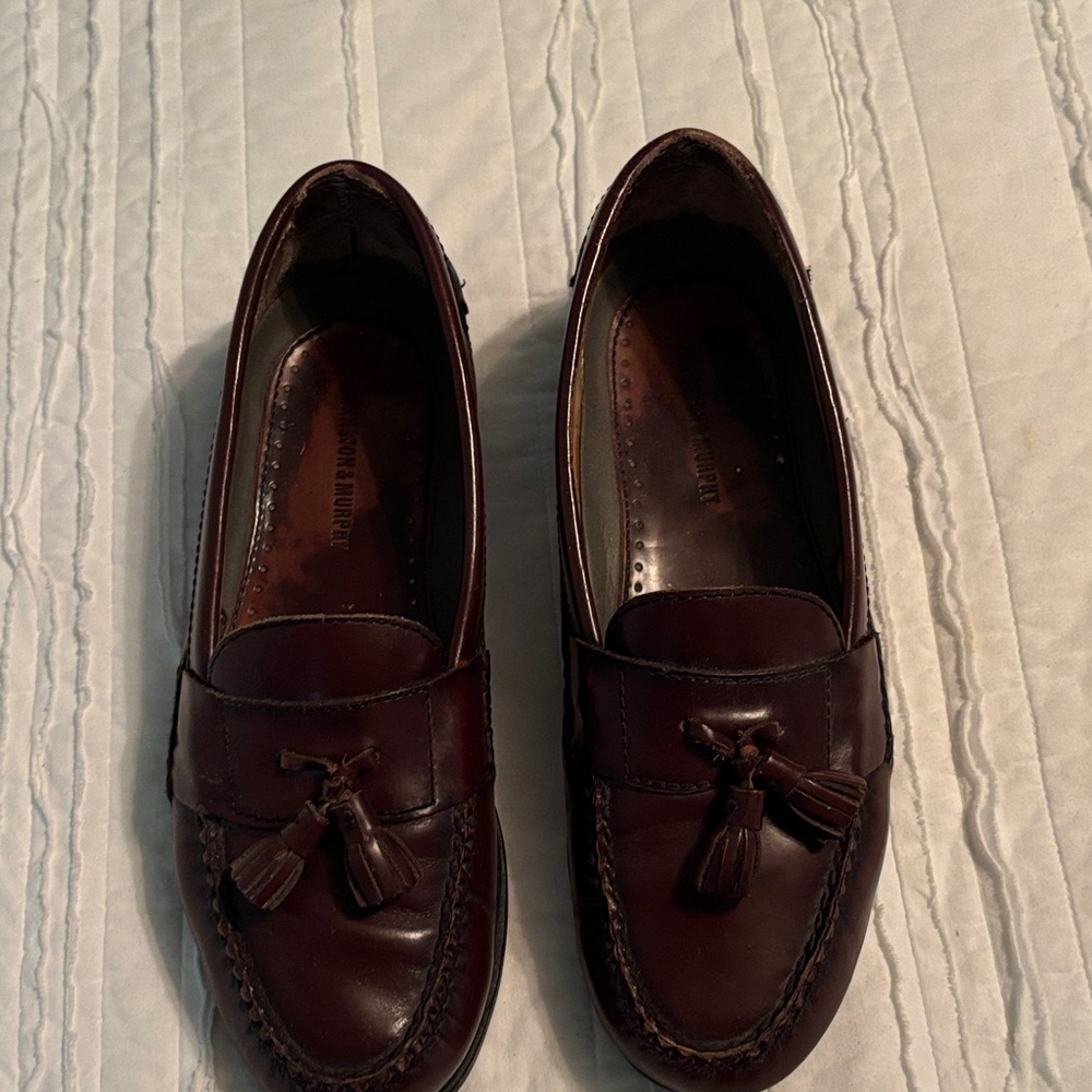 Johnson and Murphy Classic Brown Tassel Loafers